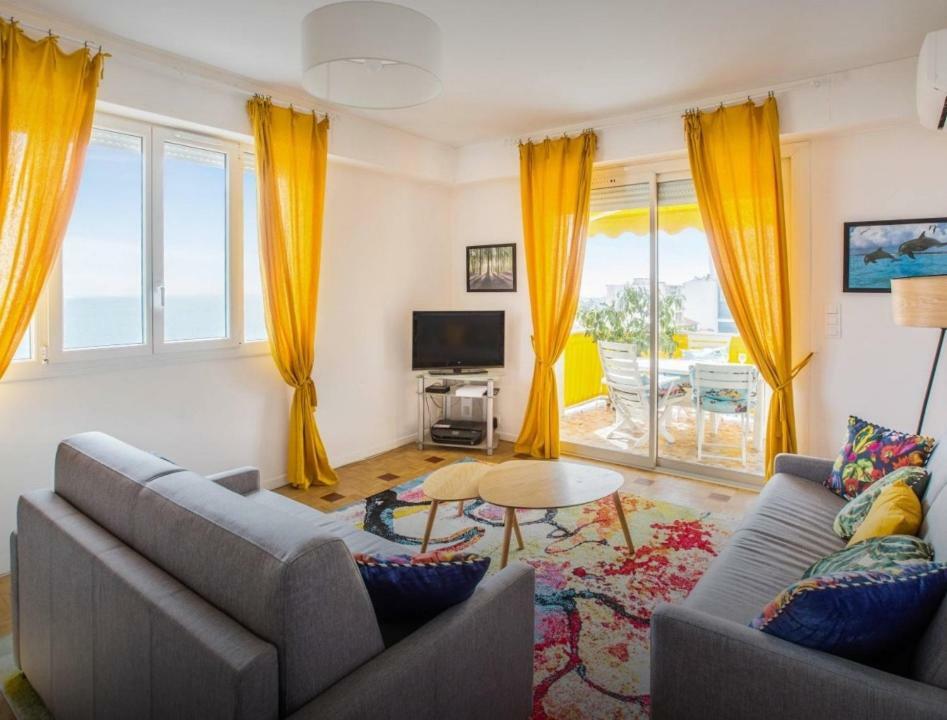 Stunning 2 Bed Flat Nice Front Of The Beach Seaview Apartment Luaran gambar